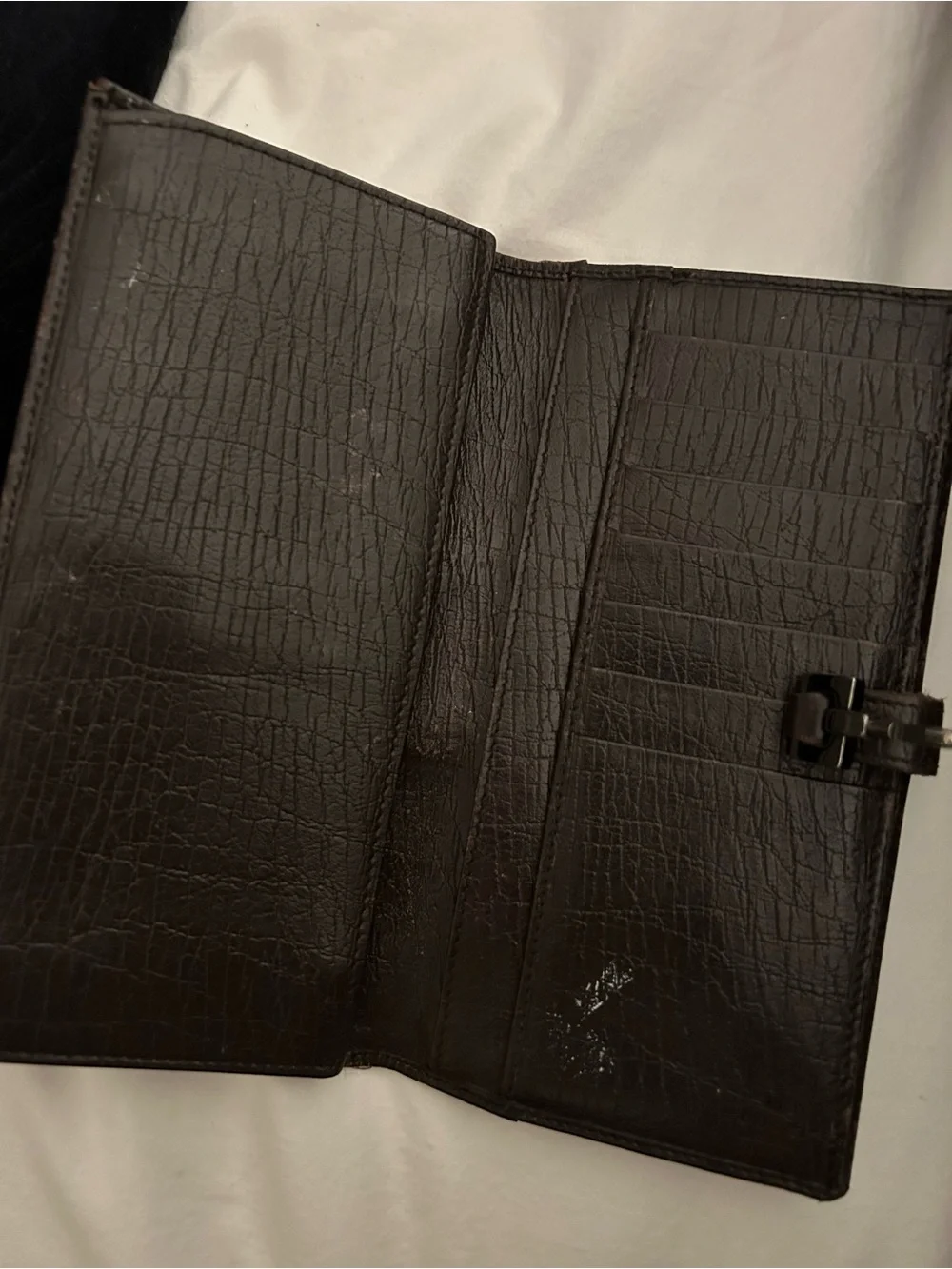 Gucci Brown GG Canvas Wallet with Green and Red Web Stripe - Picture 5 of 10